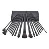 18Pcs Black Makeup Brushes Face Powder Eyeshadow Lip Blush