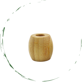 Bamboo toothbrush HOLDER. Eco-Friendly