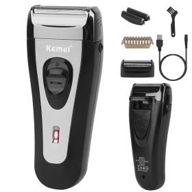 Men Electric Shaver USB Rechargeable Cordless Hair Trimmer Clipper Razor Beard Shaving Machine for Wet Dry Use