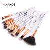 MAANGE MAANGE 10 Marbling Eye Makeup Brush Set Beauty Tools B2