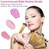 24Pcs Makeup Brushes Set Eye Shadows Face Foundation Brushes Cruelty-Free Synthetic Fiber Bristles