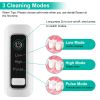 Portable Water Flosser Cordless Rechargeable Dental Oral Irrigator Waterproof Teeth Cleaner with 3 Modes 4 Nozzles 7.8oz Detachable Water Tank for Tra