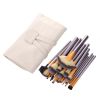 24pcs Makeup Brushes Set Powder Foundation Eyeshadow Eyeliner Lip Champagne