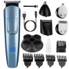 5-In-1 Men's Beard Trimmer Cordless Hair Clipper Electric Waterproof Shaver