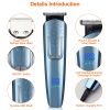 5-In-1 Men's Beard Trimmer Cordless Hair Clipper Electric Waterproof Shaver