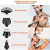 4 In 1 Electric Razor Shaver Rechargeable Cordless Head Beard Trimmer Shaver Kit IPX7 Waterproof Dry Wet Grooming Kit