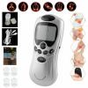 Electric Tens Unit Machine Pulse Massager Muscle Stimulator Therapy Pain Relief Digital Massage Electric Meridian Full Body Mass