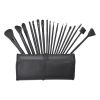 18Pcs Black Makeup Brushes Face Powder Eyeshadow Lip Blush