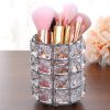 Crystal Makeup Organizer Storage Boxes Lipstick Holder Makeup Brush Storage Europe Make up Organizer Cosmetic Tools Display Box