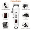 Rechargeable Hair Clipper Cordless Clipper Hair Trimmer Shaver Barber Clipper Hair Cutting Machine