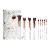 Makeup Brushes Synthetic Foundation Powder Concealers Eye Shadows Makeup 10 Pcs Brush Set