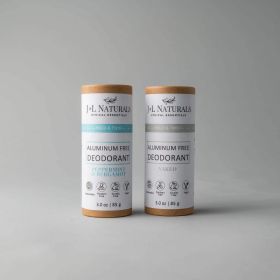 Aluminum-Free Deodorant (Duo) (Scent 2: Rosemary & Cedarwood, Scent 1: Orange & Bergamot)