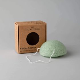 Konjac Sponge (Duo) (Sponge 2 Type: Turmeric, Sponge 1 Type: Aloe Vera)