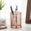 Metal Iron Penholder Office Storage And Sorting Basket Stationery Makeup Brush Storage Bucket Multifunctional Penholder