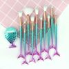 New Makeup Brush Set Eyebrow Shadow Lip Pencil Blush Cosmetic Brushes Blending Colorful Amazing Set