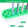 1pc Silicone Makeup Brush Holder, Silicone Makeup Brush Organizer, Multipurpose Nail Brush Organizer Storage For Sewing Craft Tools, Painting Pen Brus